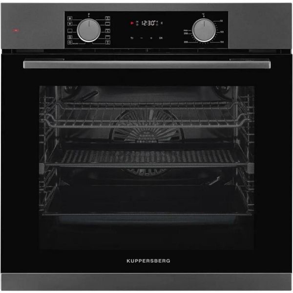 Духовой шкаф Kuppersberg HF 610 SG черный/серый