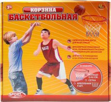 Подвижная игра ABTOYS Корзина баскетбольная S-00031 (AJ3103-1BK)