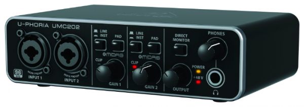 Звуковая карта BEHRINGER U-PHORIA UMC202